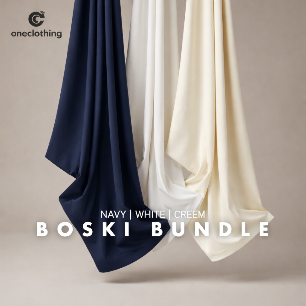 Pack off 3 Navy Off white Boski